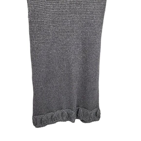 Chico's Womens 2 Cardigan Longline Knit Metallic Sleeveless Medieval Duster - Picture 10 of 12